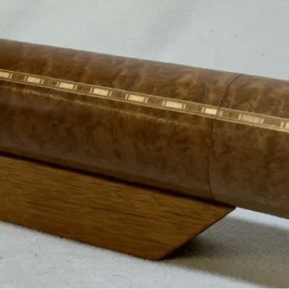 Reynolds Handmade Maple Inlay Wood Kaleidoscope with Base